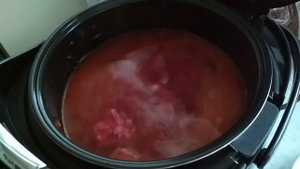 Свекольник со сметаной в мультиварке