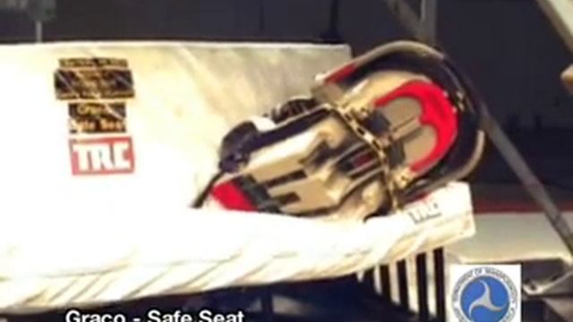 NHTSA Crash Test Of Graco Safety Seat Child Seat