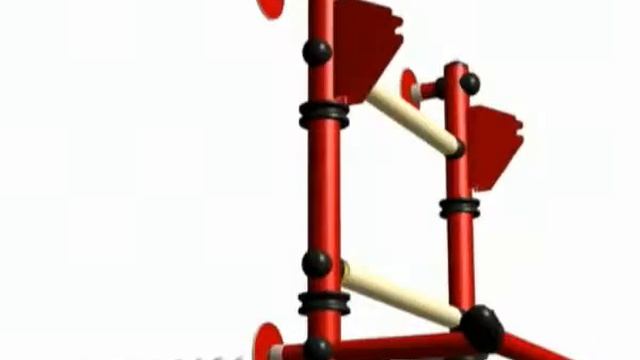 Сборка распорных спортивных комплексов «Карусель»