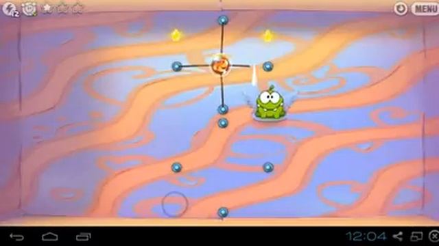 Cut the rope Season 1 Valentine box Level 15