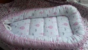 Кокон для новорожденного. Кокон в кроватку.cocoon for baby