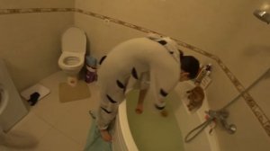 Я ХАЛК и Мы купаем Мейн-Куна Симбу!