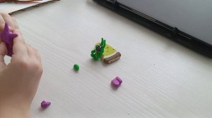 как сделать кота дрёму из пластилина