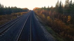 В динамике движения|Вид из кабины машиниста