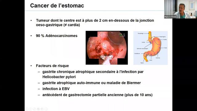 Séance 1 de formation sur la chirurgie digestive avec le Pr Pierre CATTAN, chirurgien digestif/Pari