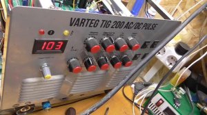 TIG 200 AC/DC Pulse. Регулировка частоты переменного тока.
