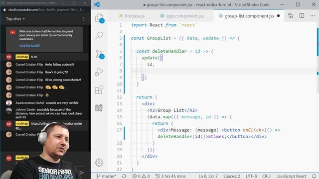 ReactJS, Redux and Firestore - Covid 19 victim смотреть онлайн