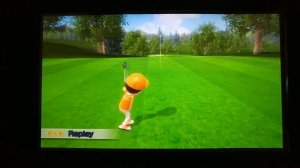 Wii Sports Resort Golf: 234yd Direct Flag Albatross (Hole 12)