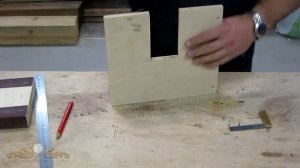 Шаблон для фрезерования бруса