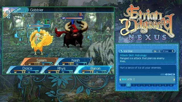 Etrian Odyssey Nexus Playthrough (16) - Southern Shrine Depths смотреть онлайн