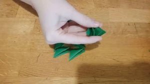 Новогодняя Ёлка из Оригами Модулей