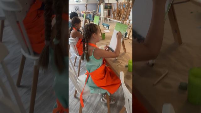 Студия рисования. Рисуем леопарда. смотреть онлайн