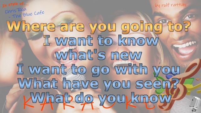 Chris Rea - The Blue Cafe - Instrumental and Karaoke смотреть онлайн