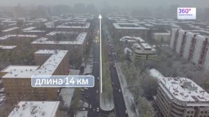 Коптер 360° над Москвой - самые-самые улицы столицы