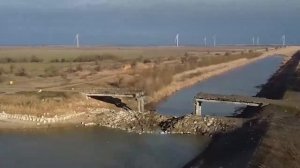 Крымский канал снова наполнился водой.