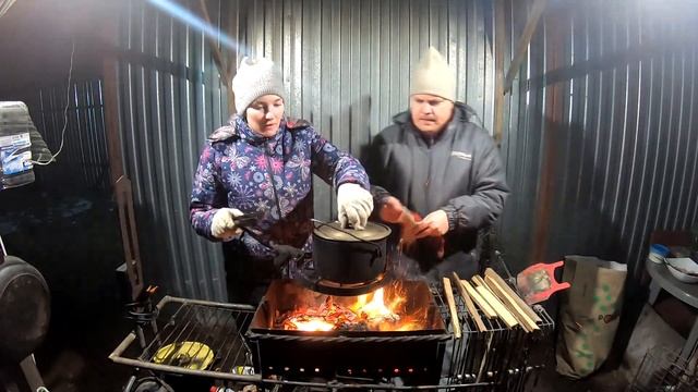 Уха в котелке. Морской рецепт.