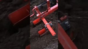 Чеснок в Слуцке(Беларусь).4.  Посадка чеснока - нарезка рядков мотоблоком Мотор Сич МБ-6. ч.3.