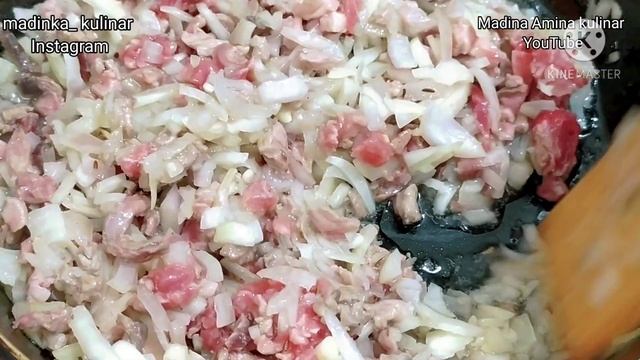 БАБУШКИН РЕЦЕПТ!!!Ну какая вкуснятина из доступных продуктов!КАТЛАМА С МЯСОМ