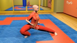 Боевая гимнастика. Ушу. Основные стойки. Часть 2