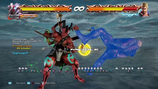 TEKKEN™7 Yoshimitsu 1+4 flash vs Paul f,f+2,2 смотреть онлайн