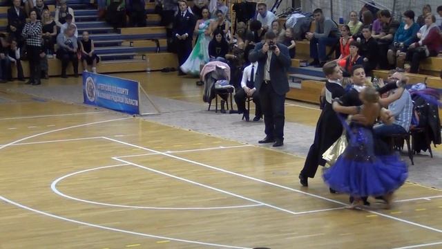 Медленный вальс Юниоры - 2 Двоеборье Открытый класс смотреть онлайн