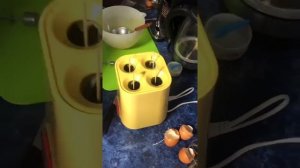 Вертикальная омлетница на 4 места.ОМЛЕТ С СОСИСКАМИ И ОВОЩАМИ
