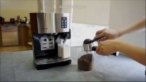 Кофемашина JASSY 3 в 1 для эспрессо со встроенным мощным вспенивателем молока