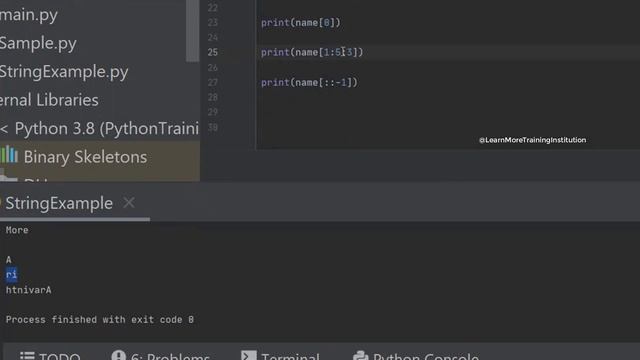 Session 6 Jumps Concept of Python String in Tamil | Reverse String using Python | Learn Python Tami
