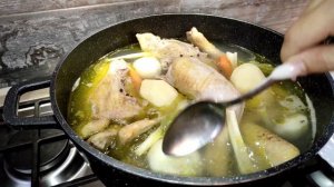 Холодец либо студень из петуха ? (Как готовят его в моей семье)? #заливное #безжелатина