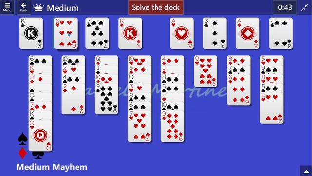 Medium Mayhem Game #16 | May 18, 2022 Event | FreeCell смотреть онлайн