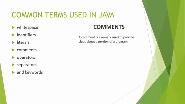 Core Java for Android Development   Terminologies used in Java  - 6