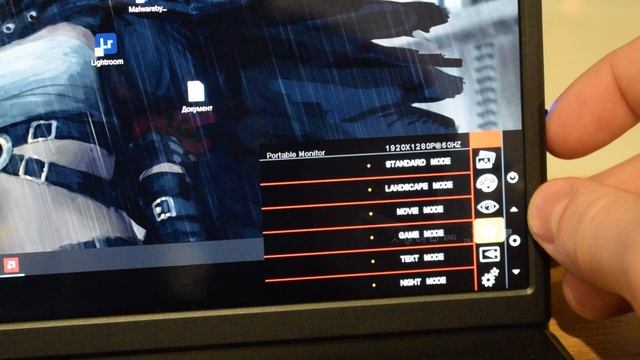 Портативный МОНИТОР 10 дюймов (IPS, HDR, FullHD) смотреть онлайн