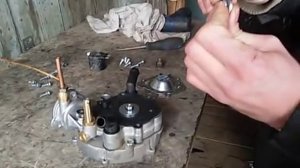 Плохо заводится на газу, доработка газового редуктора.