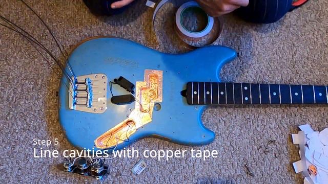 How to shield a bass guitar in 10 easy steps смотреть онлайн