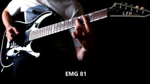 Fishman Fluence Modern Alnico vs EMG 81