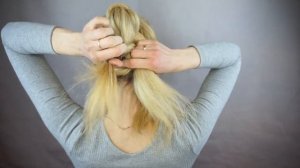 Простая прическа на каждый день \Коса Цепь \ Как плести? \Looped Braid Hair Tutorial