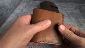 Кожаный портмоне