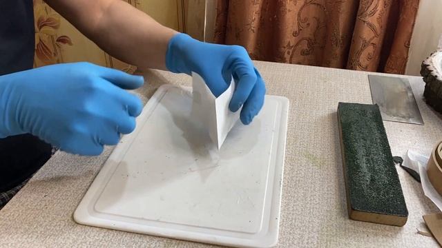 Получаем сверх острый нож при использовании прищепки