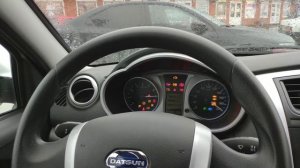 Как проверить панель приборов Datsun on-do