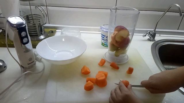 МОРКОВНО - ЯБЛОЧНОЕ ПЮРЕ смотреть онлайн