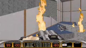 Duke Nukem 3D: Duke It Out In DC (DOS) Level 5: Capitol Punishment