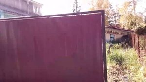 Забор, из профнастила как сделать своими руками.