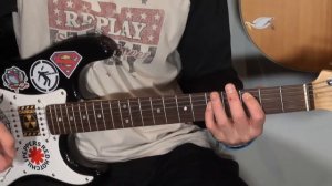 Как играть RHCP Dani California на гитаре(разбор) #19