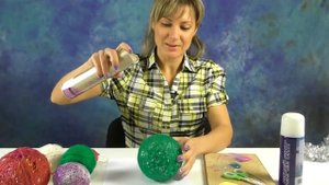 Loom Planet! Новогодний DIY _ ШАРЫ ИЗ НИТОК_ НОВОГОДНИЕ ИГРУШКИ своими руками