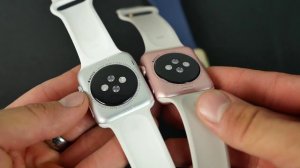 Apple Watch Sport Rose Gold & Gold Colors - Unboxing & Comparison