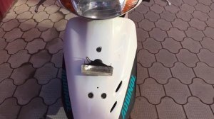 Мой новый скутер )). Honda Dio 34zx