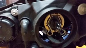 Передние фары Тойота Хайлендер 2014-2016 TLZ style