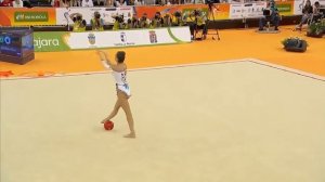 Дина Аверина мяч  (многоборье) — Чемпионат Европы 2018 / Испания, Гвадалахара