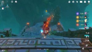 Как найти второй огонёк? Как пройти Подземелье Грань в задании легенд Бабочка Харона. Genshin Impac