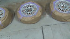 Покраска кованых дисков